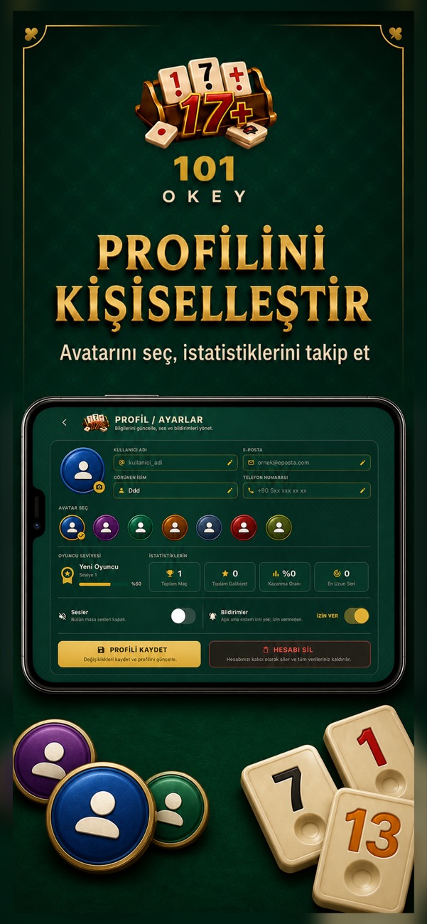 Profil ve ayarlar